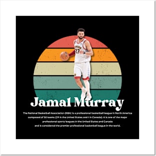 Jamal Murray Vintage V1 Posters and Art